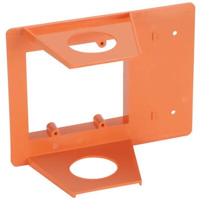 OEM Systems Pro-Wire Buddy Box Low-Voltage Mounting Bracket, 2-Gang, 1 In.